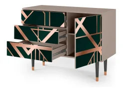 Aparador - 115х84х41 cm - S3 - Emerald Gatsby, Latte