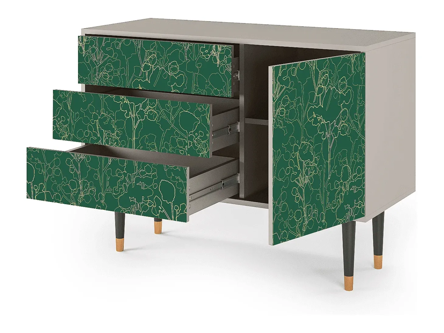 Aparador - 115х84х41 cm - S3 - Emerald Forest, Arena