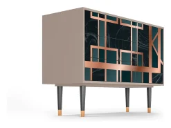 Aparador - 115х84х41 cm - S3 - Emerald Metro, Latte