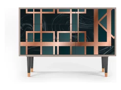 Aparador - 115х84х41 cm - S3 - Emerald Metro, Latte