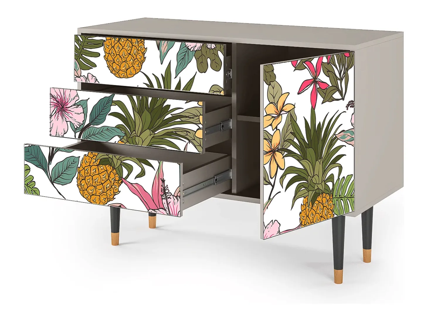 Aparador - 115х84х41 cm - S3 - Estival Fruit, Arena