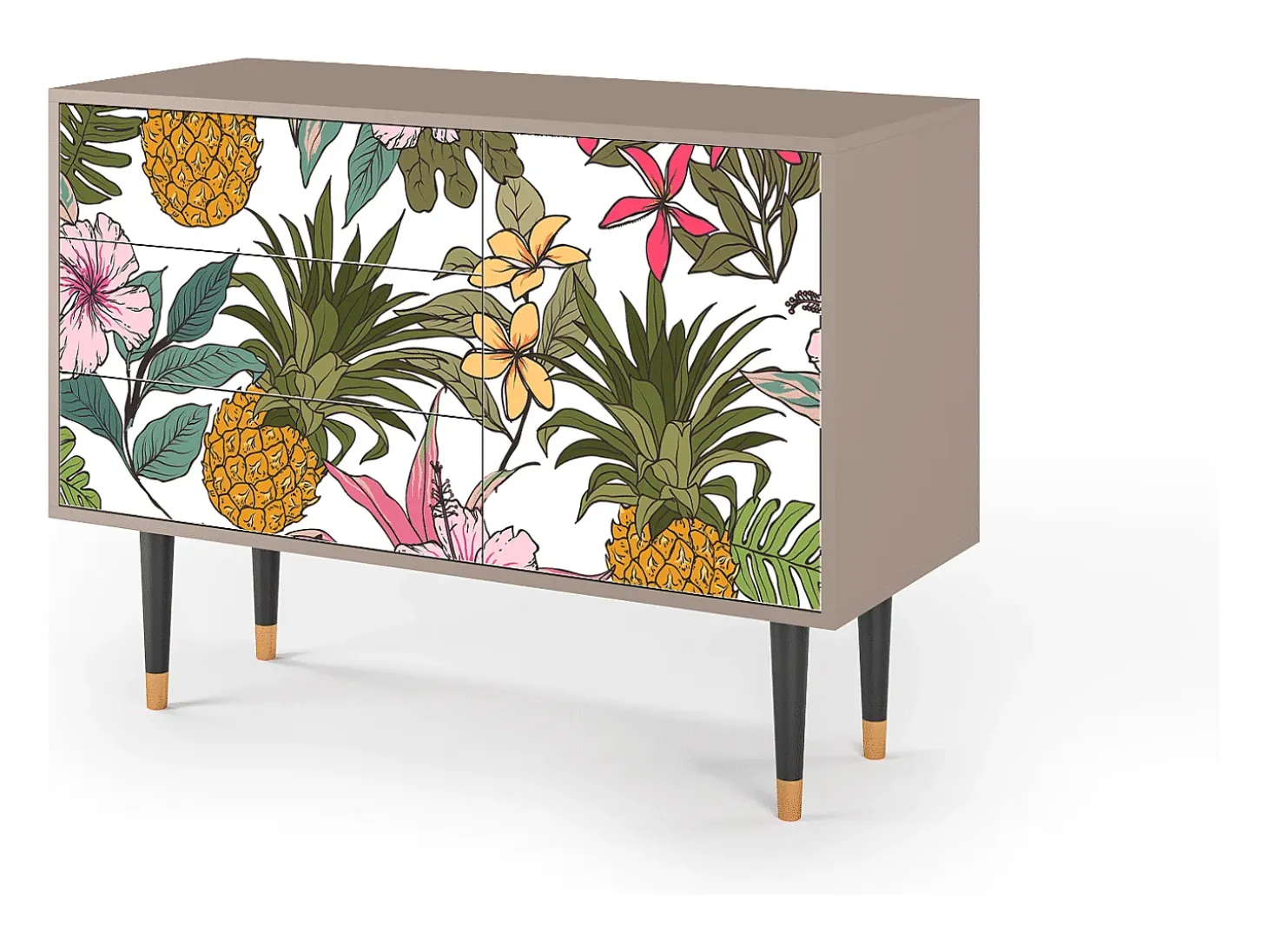 Aparador - 115х84х41 cm - S3 - Estival Fruit, Latte