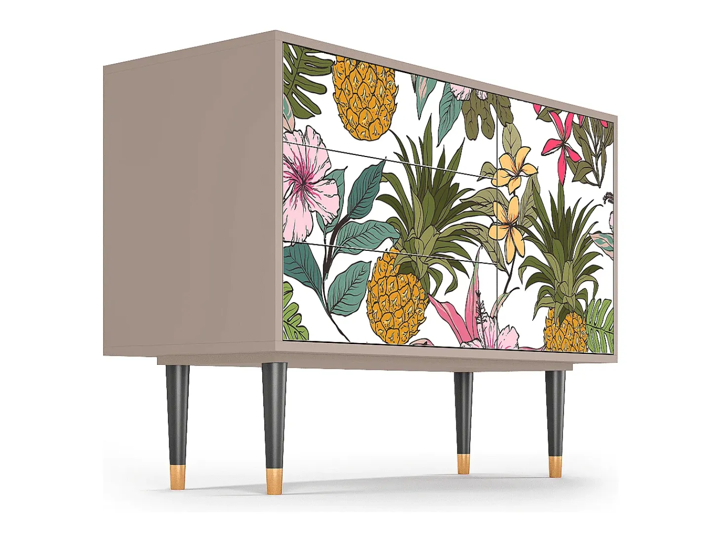 Aparador - 115х84х41 cm - S3 - Estival Fruit, Latte