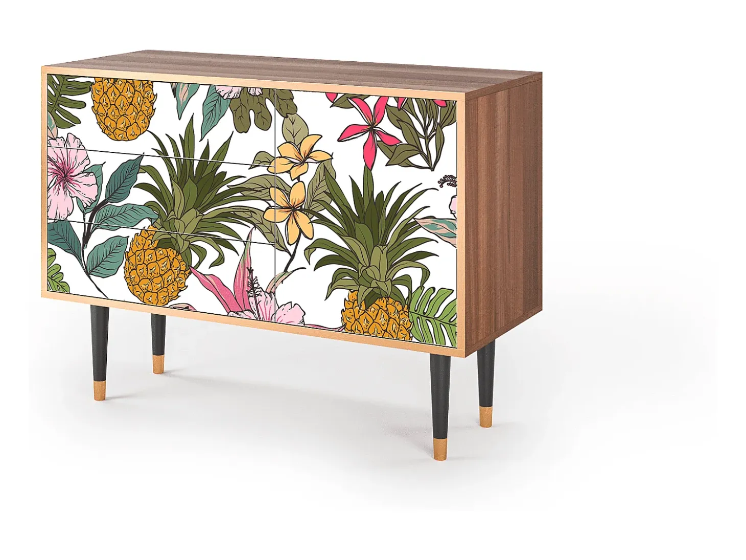 Aparador - 115х84х41 cm - S3 - Estival Fruit, Nogal