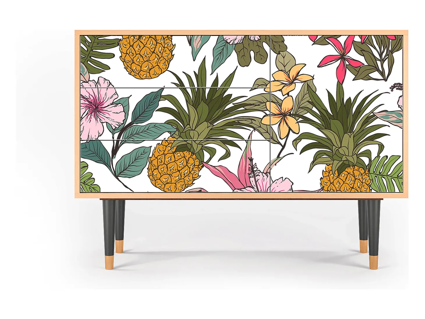 Aparador - 115х84х41 cm - S3 - Estival Fruit, Nogal