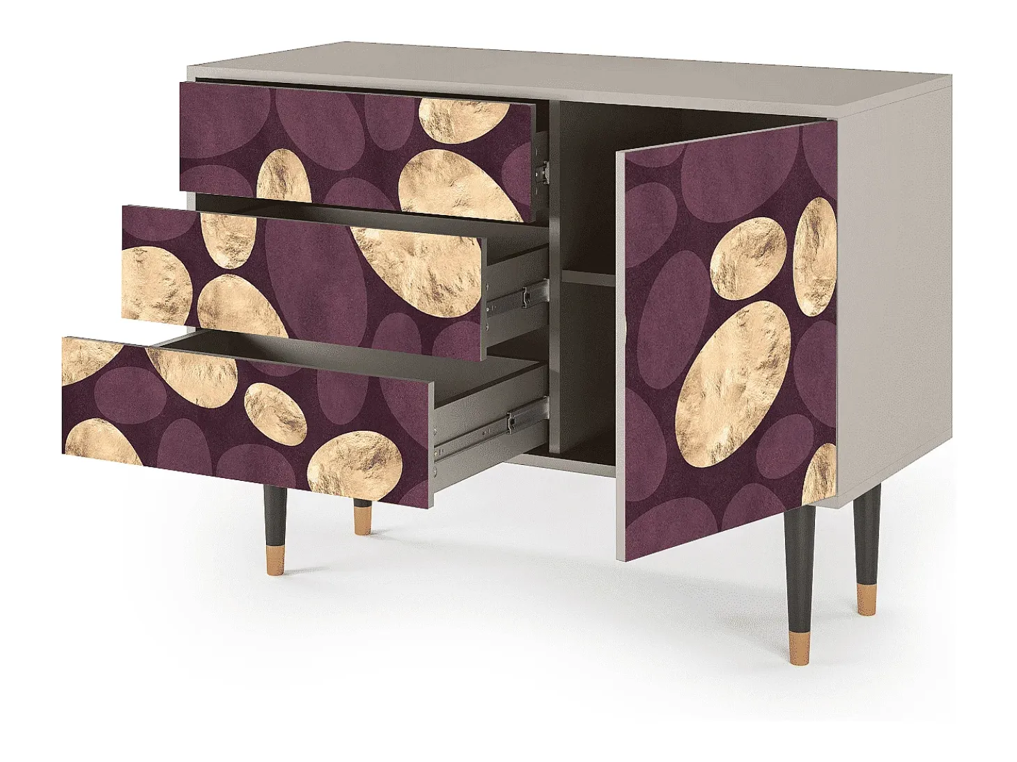 Aparador - 115х84х41 cm - S3 - Fine Wine, Arena