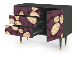 Aparador - 115х84х41 cm - S3 - Fine Wine, Antracita