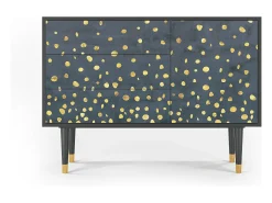 Aparador - 115х84х41 cm - S3 - Foggy Lights, Antracita
