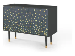 Aparador - 115х84х41 cm - S3 - Foggy Lights, Antracita