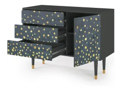 Aparador - 115х84х41 cm - S3 - Foggy Lights, Antracita
