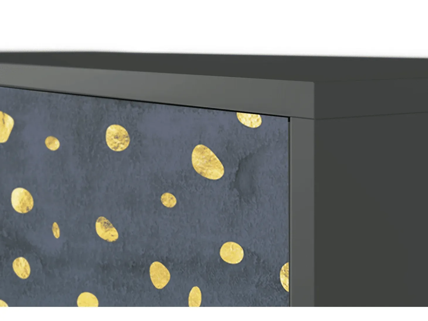 Aparador - 115х84х41 cm - S3 - Foggy Lights, Antracita