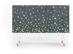 Aparador - 115х84х41 cm - S3 - Foggy Lights, Blanco