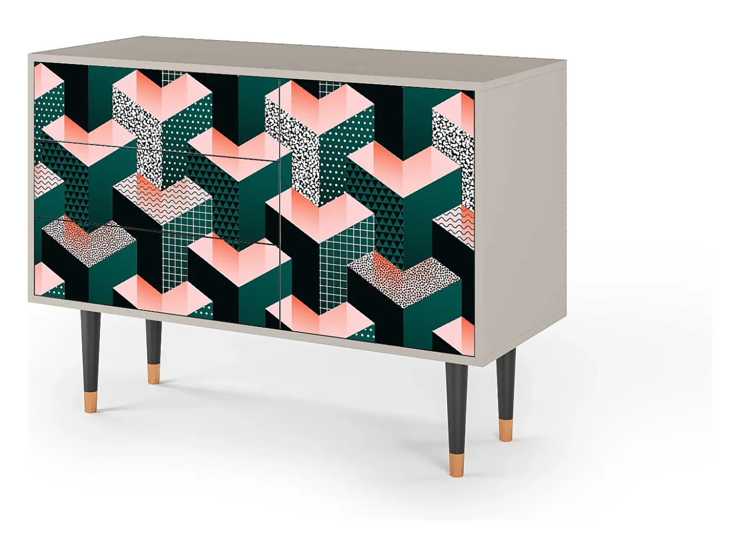 Aparador - 115х84х41 cm - S3 - Geometric Madness, Arena