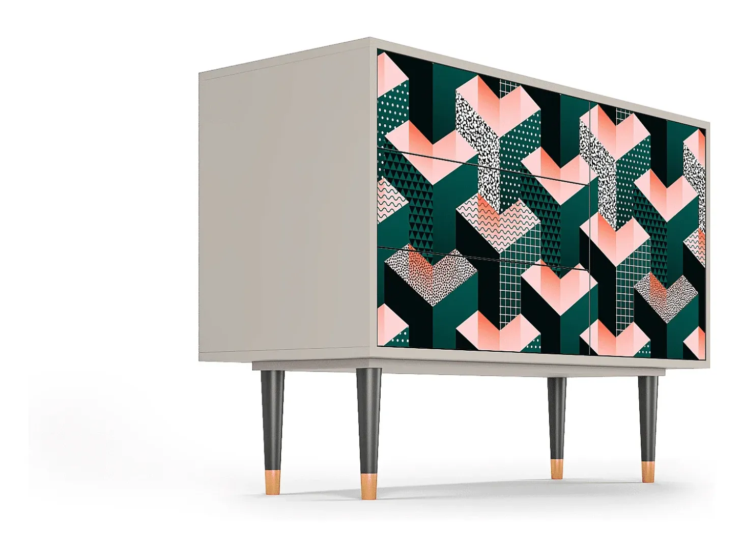 Aparador - 115х84х41 cm - S3 - Geometric Madness, Arena
