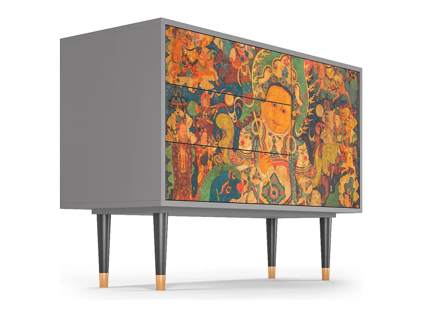 Aparador - 115х84х41 cm - S3 - God by Vaisravana , Gris