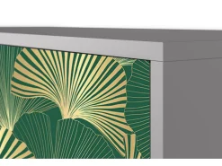 Aparador - 115х84х41 cm - S3 - Gold Ginkgo, Gris