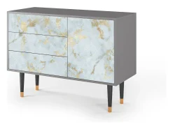 Aparador - 115х84х41 cm - S3 - Golden Waves, Gris