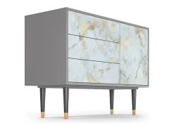 Aparador - 115х84х41 cm - S3 - Golden Waves, Gris