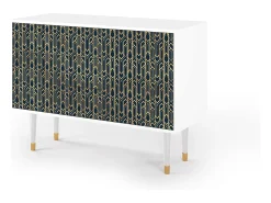 Aparador - 115х84х41 cm - S3 - Golden Empire, Blanco