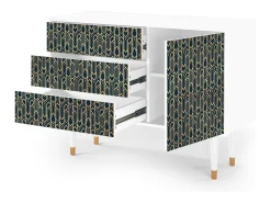 Aparador - 115х84х41 cm - S3 - Golden Empire, Blanco