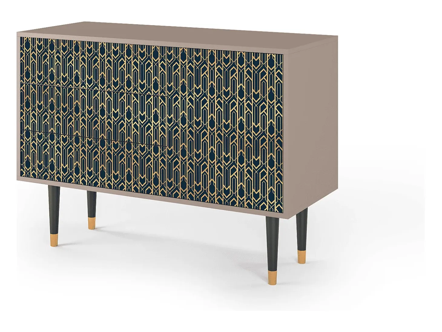 Aparador - 115х84х41 cm - S3 - Golden Empire, Latte