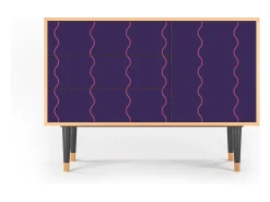 Aparador - 115х84х41 cm - S3 - Grape Maccaroni, Nogal