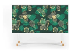 Aparador - 115х84х41 cm - S3 - Green Flower, Blanco