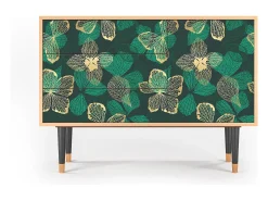 Aparador - 115х84х41 cm - S3 - Green Flower, Nogal