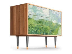 Aparador - 115х84х41 cm - S3 - Green Wheat Fields, Nogal