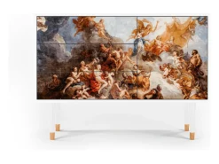 Aparador - 115х84х41 cm - S3 - Guernica by Picasso, Blanco