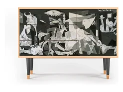 Aparador - 115х84х41 cm - S3 - Guernica by Picasso, Nogal
