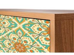 Aparador - 115х84х41 cm - S3 - Hindu Daisy, Nogal