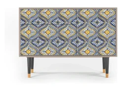 Aparador - 115х84х41 cm - S3 - Illusory Pattern, Latte