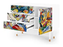 Aparador - 115х84х41 cm - S3 - Improvisation 26 , Blanco