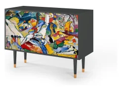 Aparador - 115х84х41 cm - S3 - Improvisation 26 , Antracita