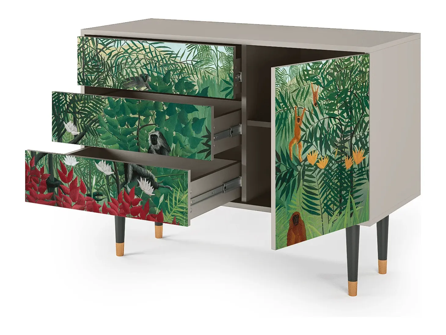 Aparador - 115х84х41 cm - S3 - Jungles in Paris, Arena