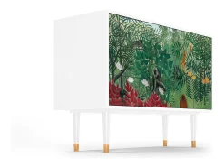 Aparador - 115х84х41 cm - S3 - Jungles in Paris, Blanco
