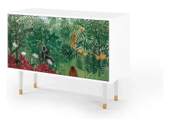 Aparador - 115х84х41 cm - S3 - Jungles in Paris, Blanco