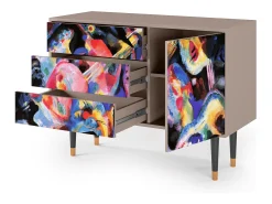 Aparador - 115х84х41 cm - S3 - Kandinsky, Latte