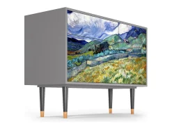 Aparador - 115х84х41 cm - S3 - Landscape, Gris