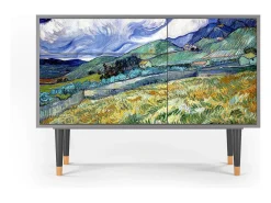 Aparador - 115х84х41 cm - S3 - Landscape, Gris