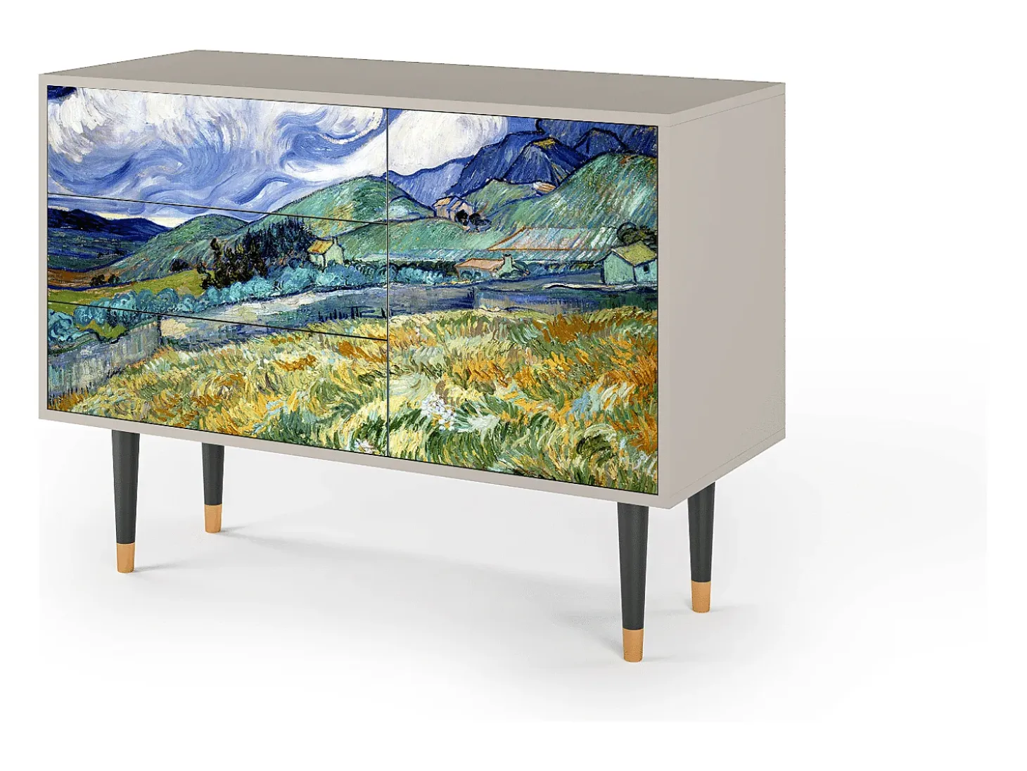 Aparador - 115х84х41 cm - S3 - Landscape, Arena