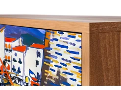 Aparador - 115х84х41 cm - S3 - Le Séchage des voiles , Nogal