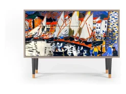 Aparador - 115х84х41 cm - S3 - Le Séchage des voiles , Arena