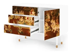 Aparador - 115х84х41 cm - S3 - Malyavan, Blanco