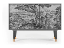 Aparador - 115х84х41 cm - S3 - Milites Requiescentes, Gris