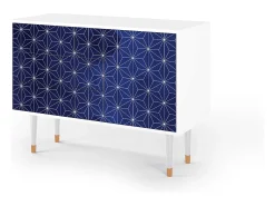 Aparador - 115х84х41 cm - S3 - Milky Way, Blanco
