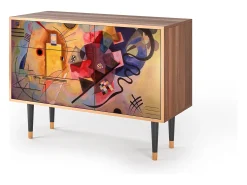 Aparador - 115х84х41 cm - S3 - Modern Art, Nogal