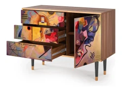 Aparador - 115х84х41 cm - S3 - Modern Art, Nogal