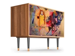 Aparador - 115х84х41 cm - S3 - Modern Art, Nogal